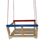 Leagan copii, din lemn, 36 x 26 x 7 cm, 3 ANI+