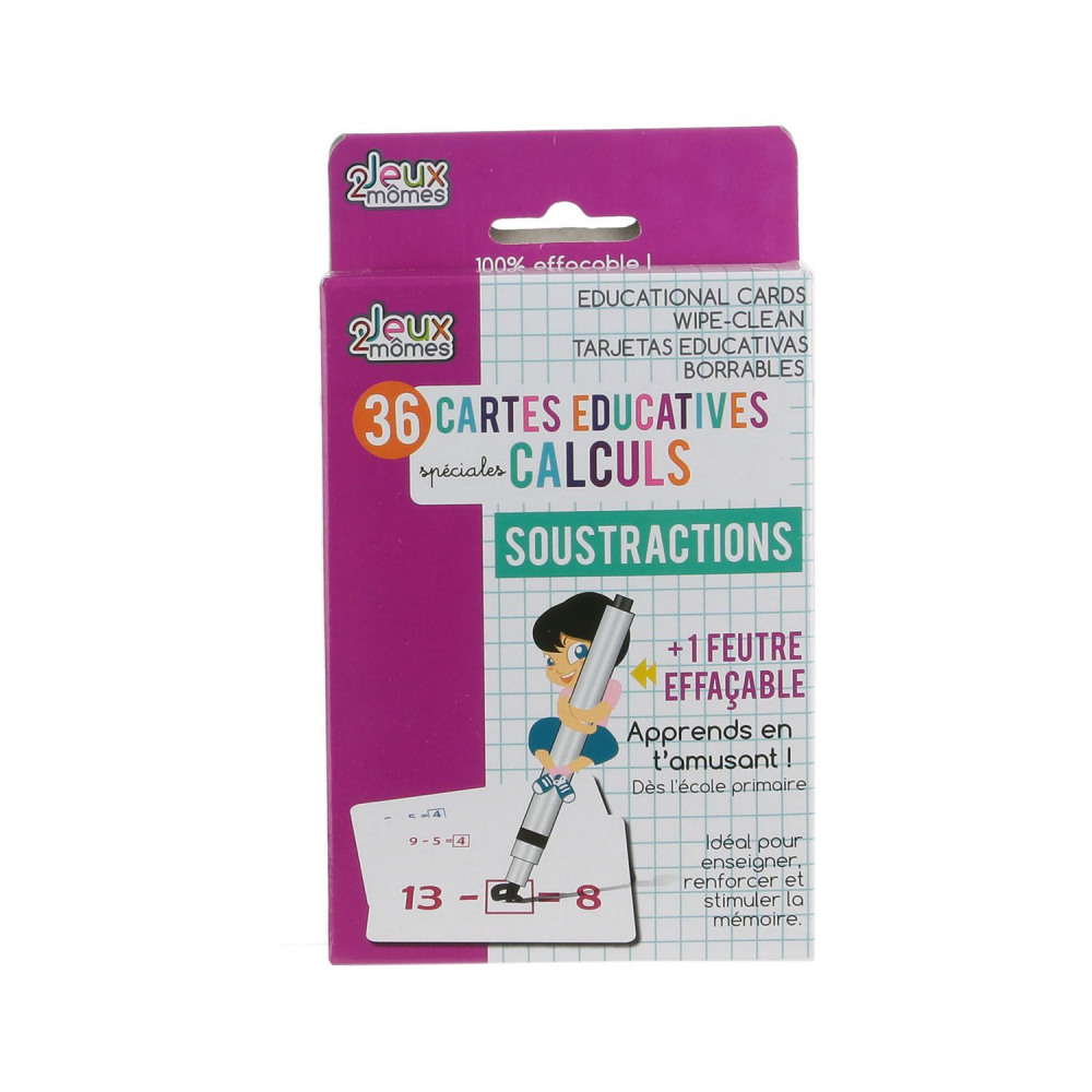 Scrie si Sterge, set 2 pachete carduri reutilizabile