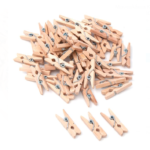 Set 50 carlige din lemn pentru activitati senzoriale si lucru manual