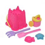 Set 6 jucarii pentru plaja si nisip, 16x26 cm - Castel