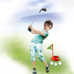 Set golf, joc indemanare copii, 4 ani+