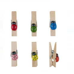 Set pentru activitati lucru manual si crafts, 12Clesti buburuza