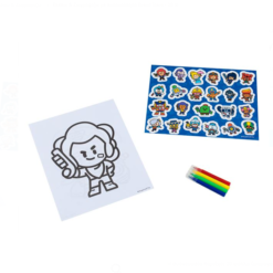 Set pentru activitati lucru manual si desen, Brawl Stars Autocolante