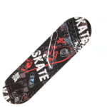 Skateboard copii, multicolor, 71x20 cm