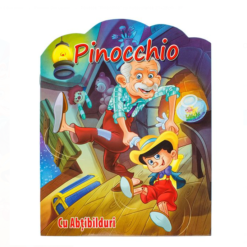 Carte povesti ”Pinocchio” cu Autocolante