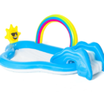 Centru de joaca copii, gonflabil, PVC, 257 x 145 x 91 cm
