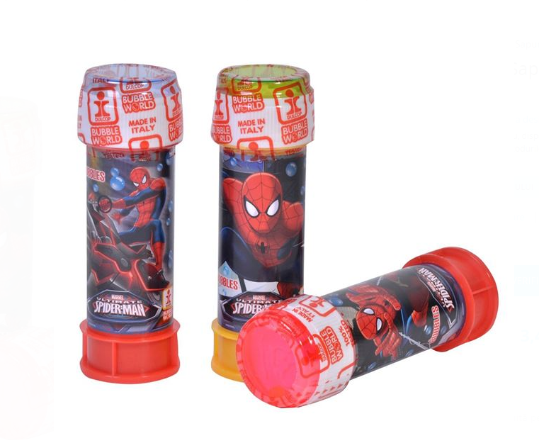 Joc Baloane de sapun, 60ml, Eco-Friendly, SPIDERMAN