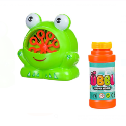 Joc Baloane de sapun si Rezerva 120ml, Broscuta, 3 ani+