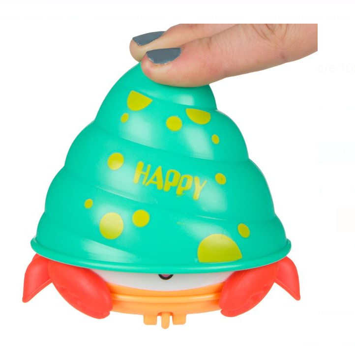 Jucarie apasa si merge,Crab