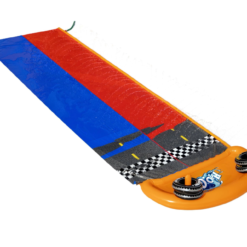 Tobogan de apa, dublu, gonflabil, PVC, 481 x 132 x 35 cm