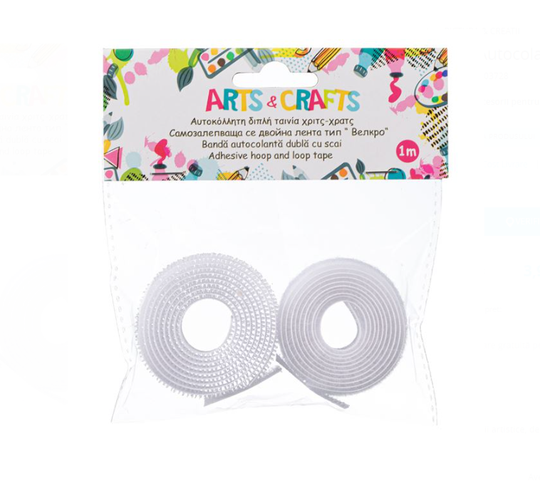 Banda Autocolanta pentru Creatii cu Scai 1m, pentru activitati lucru manual si crafts