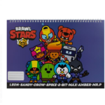 Bloc de Desen, Brawl Stars 33x23cm, 40 file