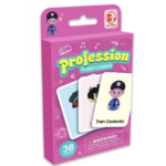 Carduri cognitive pentru copii, 36 piese, Meserii