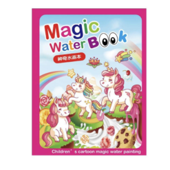 Carte de desenat cu apa-Unicorn