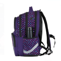 Ghiozdan scolar fete cu 3 compartimente, Rucsac Fluture