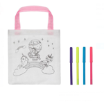 Joc creativ pentru fetite, Picteaza geanta, 3 ani+