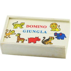 Joc de masa, Domino cu Animale salbatice, 28 Piese, 3 ani