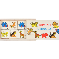 Joc de masa, Domino cu Animale salbatice, 28 Piese, 3 ani