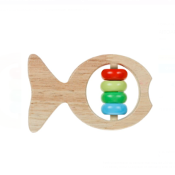 Jucarie zornaitoare bebelusi din lemn, 11 x 7 cm