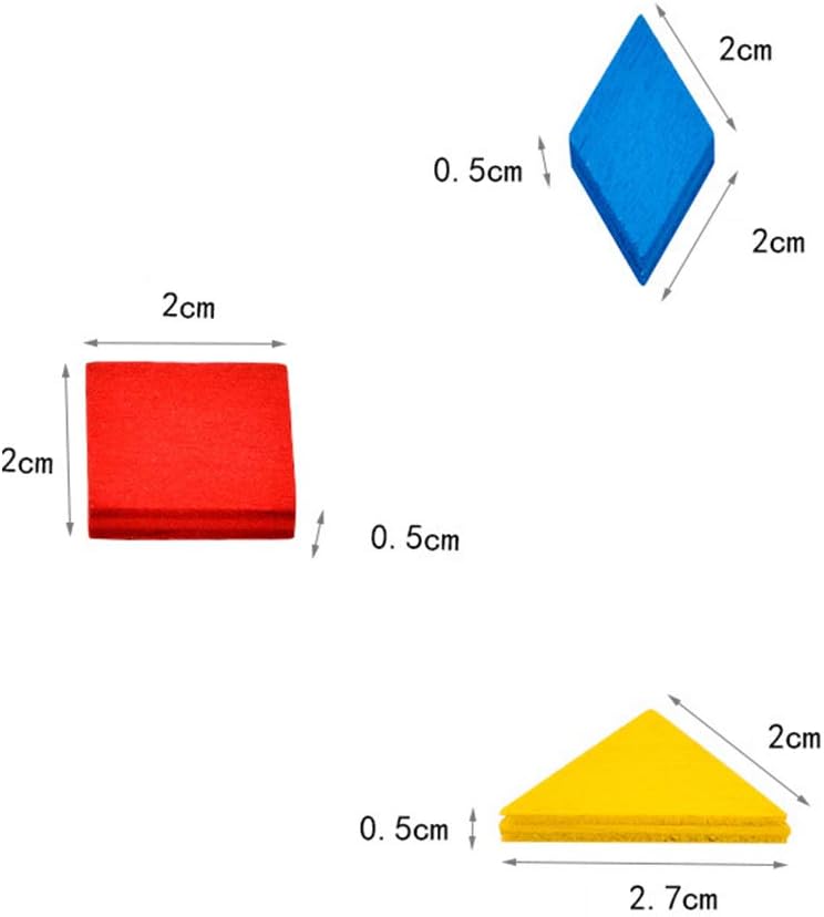 Puzzle educativ 3D tip Tangram, 3 ani+