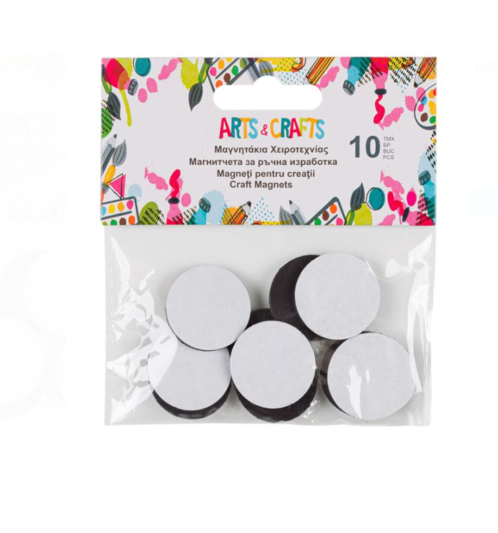 Set 10 magneti pentru activitati lucru manual si crafts