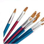 Set 16 pensule pictura cu varf plat