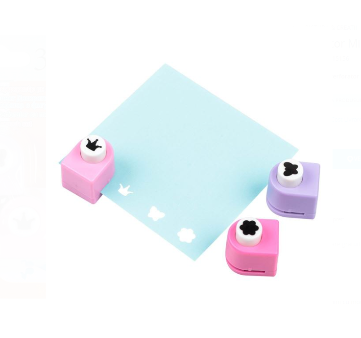 Set 3 bucati, Perforator mini, 3 modele