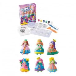 Set creativ de pictura si modelaj - Printese, 6 ani