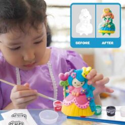 Set creativ de pictura si modelaj - Printese, 6 ani