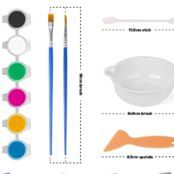 Set creativ de pictura si modelaj - Printese, 6 ani