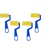 Set de pictura cu 4 role pentru vopsit, 8.5x16cm