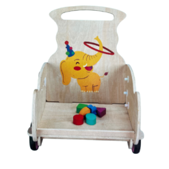 Antepremergator din lemn tip Carucior, Elefant