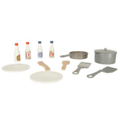 Bucatarie din mdf pentru copii, 65 cm, cu accesorii, Menta