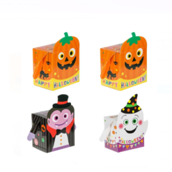 Accesoriu petrecere, Cutii pentru dulciuri, Halloween, 4 buc
