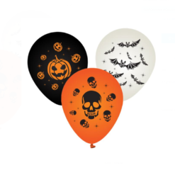 Accesoriu petrecere, set 8 baloane, Halloween