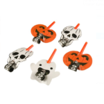 Accesoriu petrecere, suflator, Halloween, 5 buc