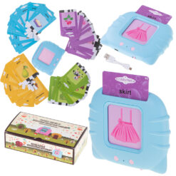 Joc educativ, Cititor audio pentru carduri educative, 112 fise non-binare,