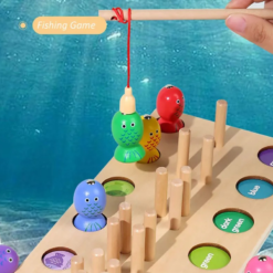 Jocul multifunctional tip Montessori, Forme, culori, dexteritate, 3 ani 01