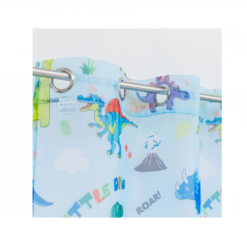 Perdea pentru camera copilului, Dinozauri, 140x260cm