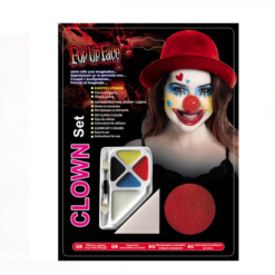 Vopsea crema pentru machiajul de Halloween, Clovn
