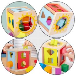 Cub Educativ bebe, Sortator forme geometrice, 2 ani