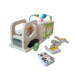 Joc educativ, Invata animalele, Camion, 3 ani