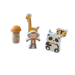 Joc educativ, Invata animalele, Camion, 3 ani