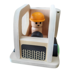 Joc educativ, Invata animalele, Camion, 3 ani