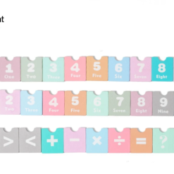 Joc logaritmic - Aritmetica si Limba engleza, 3 ani+
