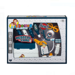 Jucarie de Rol - Set medic cu sunete si lumini, 10 piese, 3 ani+
