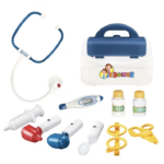Jucarie de Rol - Set medic cu sunete si lumini, 10 piese, 3 ani+