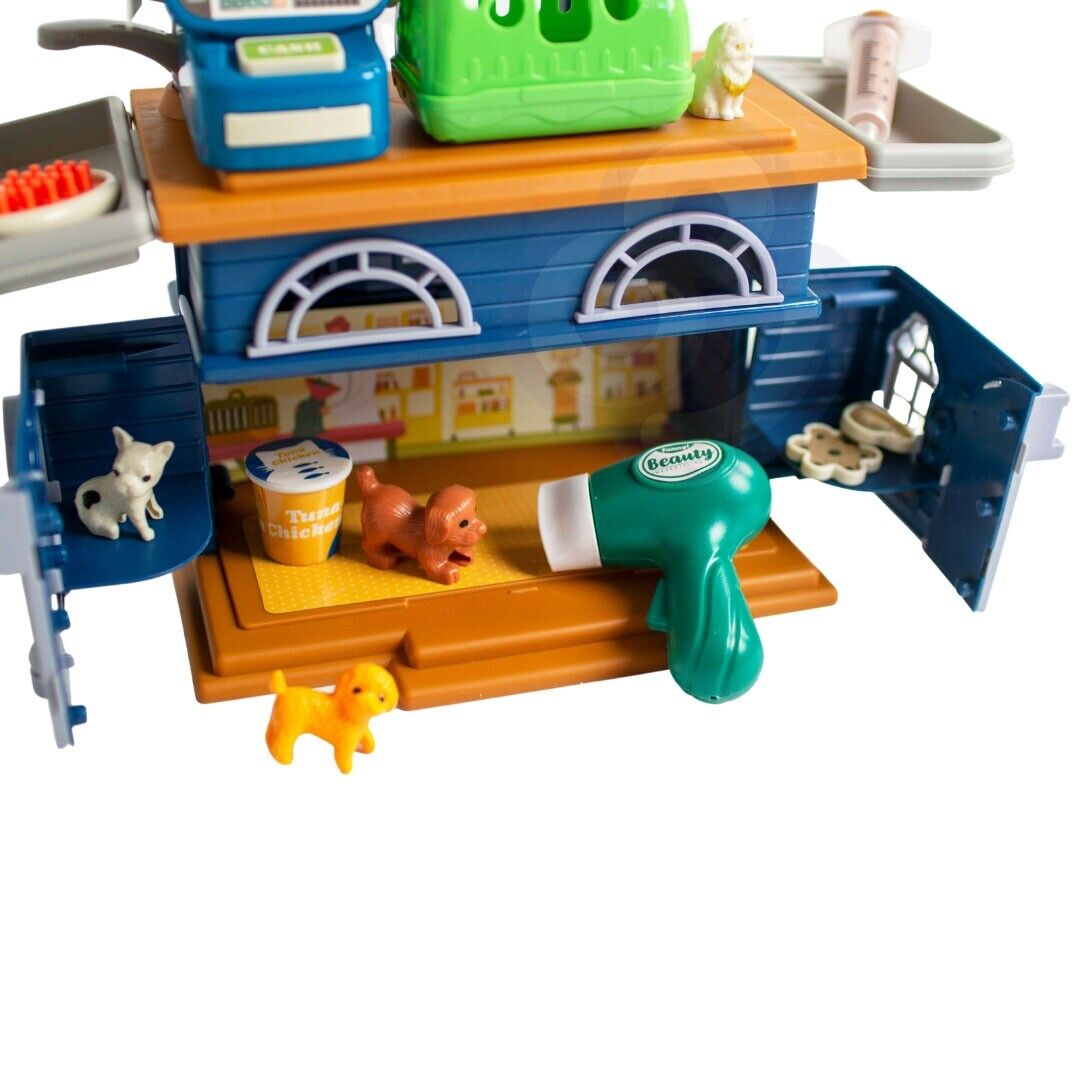 Jucarie educativa de rol - medic vetelinar, 33 piese