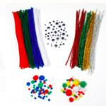 Set creativ Craciun 300 piese, 3 ani+