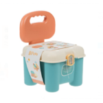 Set de construit cu 32 cuburi moi, Scaunel, 3 ani